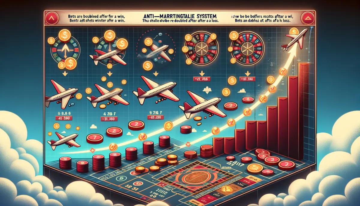 Anti-Martingale System Aviator Betting Game